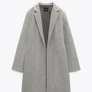 Women Zara Cloth Coat Size Small